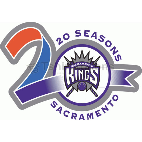 Sacramento Kings T-shirts Iron On Transfers N1186 - Click Image to Close